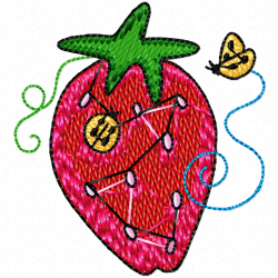 Lady Bugs Embroidery Design 7